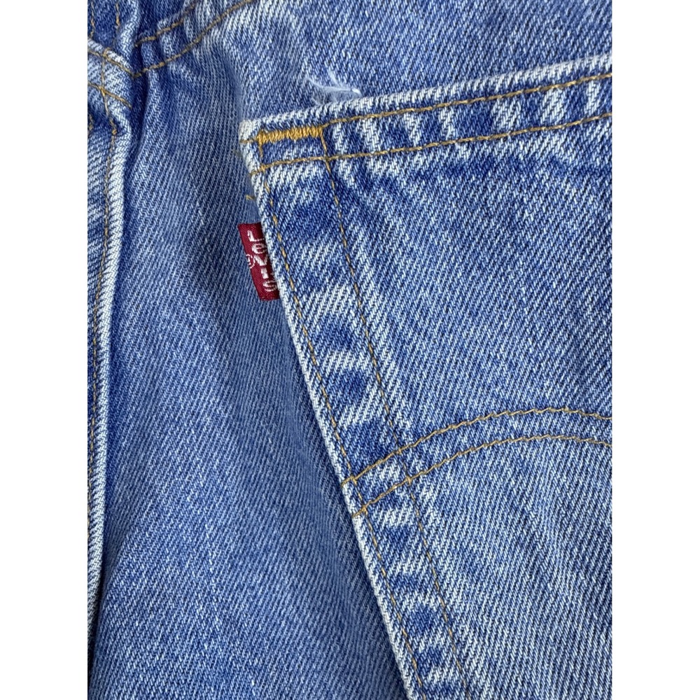 Levis Vintage 90's 550 Denim Jeans Men Size Waist 38 Length 30 Red Tab‎ USA - Picture 10 of 12